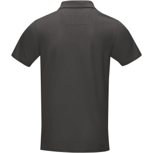 Elevate Graphite férfi organikus póló, szürke (galléros póló, 90-100% pamut)