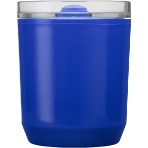 Hudson duplafalú újraműanyag pohár, 180 ml, kék (pohár)
