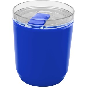 Hudson duplafalú újraműanyag pohár, 180 ml, kék (pohár)