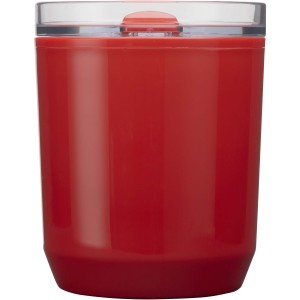 Hudson duplafalú újraműanyag pohár, 180 ml, piros (pohár)