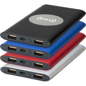 Juice 8000 mAh vezetk nlkli powerbank, ezst (powerbank)