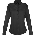Kariban hosszúujjú blúz, Black (KA530BL)