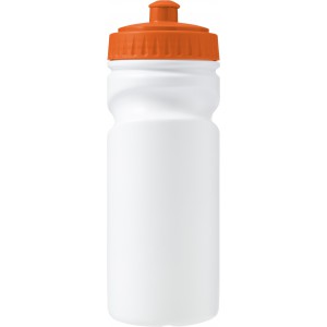 Kulacs jrahasznosthat manyagbl, 500 ml, narancs (sportkulacs)