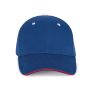 Kup Orlando 6 paneles sapka, Royal Blue/Red/White