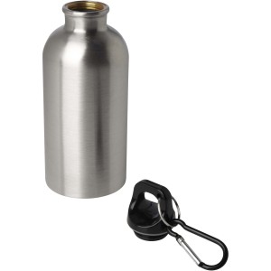 Oregon egyfalú rozsdamentes acél palack, 400 ml, ezüst (vizespalack)