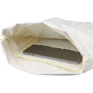 Rolltop hátizsák újrahasznosított anyagból, bézs (hátizsák)