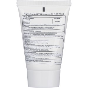 SPF 30 fnyvd krm, fehr (testpol anyagok)