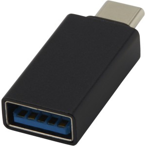 Tekio ADAPT alumnum USB-C s USB-A 3.0 adapter, fekete (vezetk, eloszt, adapter, kbel)